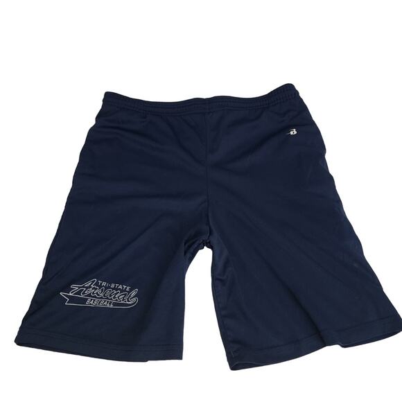 Badger Sport Baseball Tri-State Athletic Drawstring Shorts Youth Size M - Picture 1 of 7